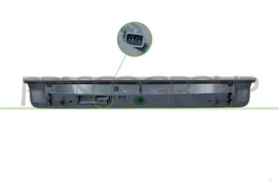 TERZA LUCE STOP-PER VETTURE CON LUNOTTO POSTERIORE APRIBILE-LED
