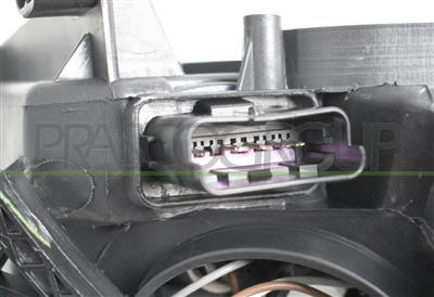 SCHEINWERFER LINKS-H7+H7-MIT LWR-MIT MOTOR-VERCHROMT-MIT SCHWARZEM RAND