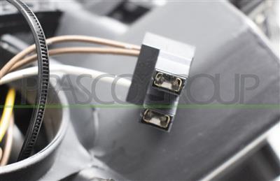 PHARE DROIT H7+H7 ELECTRIQUE AVEC MOTEUR-NOIR