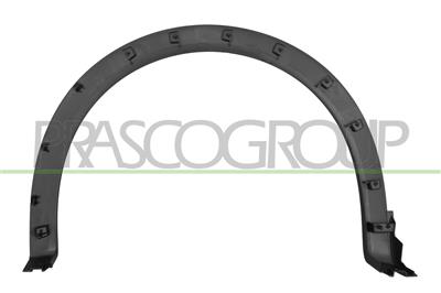 FRONT WHEEL ARCH EXTENSION RIGHT-BLACK-TEXTURED FINISH