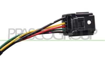 SPIEGEL LINKS-ELEKTRISCH-SCHWARZ-HEIZBAR-KONVEX-5 PINS