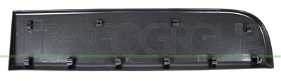 REAR DOOR MOLDING-RIGHT-WITH CLIPS-BLACK-TEXTURED FINISH