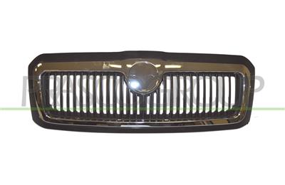 RADIATOR GRILLE WITH CHROME FRAME