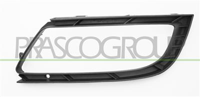 BUMPER GRILLE RIGHT-BLACK-WITH FOG LAMP HOLE