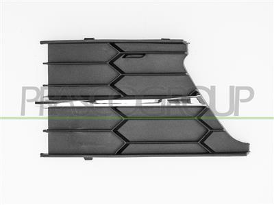 REJILLA IZQUIERDA PARACHOQUES-NEGRO CON MOLDURA CROMADA