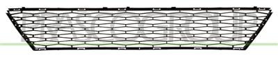 FRONT BUMPER GRILLE-CENTRE-BLACK