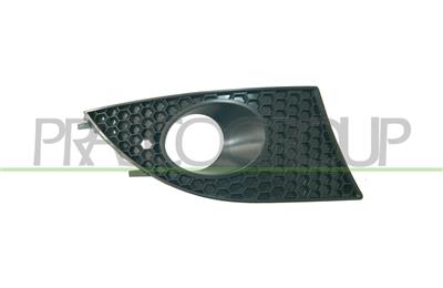 BUMPER GRILLE RIGHT-BLACK-WITH FOG LAMP HOLE