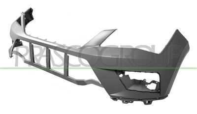 FRONT BUMPER-PRIMED-WITH CUTTING MARKS FOR PDC, PARK ASSIST AND HEADLAMP WASHERS