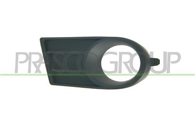 BUMPER GRILLE LEFT-BLACK-WITH FOG LAMP HOLE