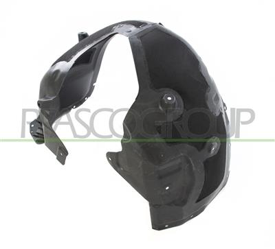 PARE-BOUE AILE ARRIERE GAUCHE-MOULE' PAR INJECTION-AVEC INSERTS EN TISSU
