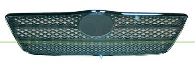 RADIATOR GRILLE-BLACK-WITH CHROME MOLDING MOD. 3/5 DOOR