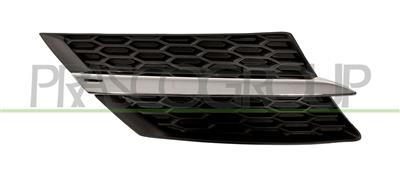 GRILLE DROITE CALANDRE NOIRE AVEC MOULURE CHROMEE'