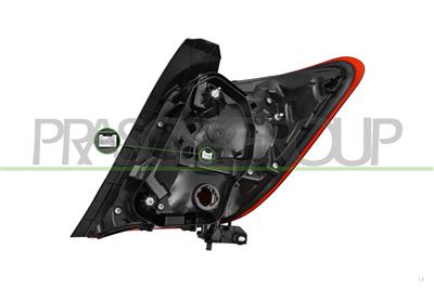 FANALE POSTERIORE SINISTRO-SENZA PORTALAMPAD-LED MOD. 5 PORTE