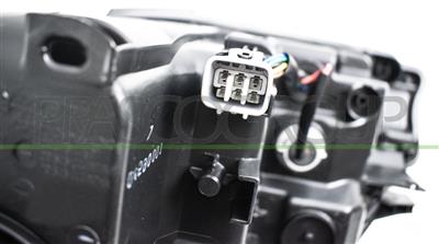 OPTICA DERECHA HIR2 ELECTRICA-SIN MOTOR-CON LUPA-NEGRA