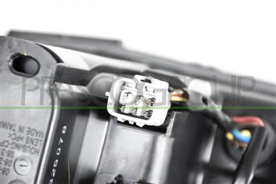 OPTICA DERECHA HIR2 ELECTRICA-SIN MOTOR-CON LUPA-NEGRA-LED MOD. 5 PUERTAS