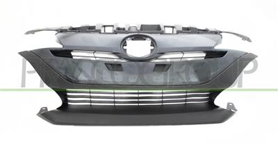 FRONT BUMPER GRILLE-CENTRE-BLACK