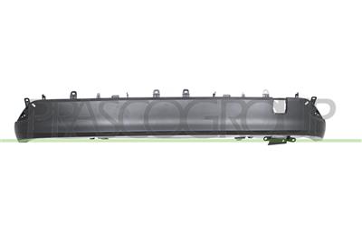 REAR BUMPER SPOILER-BLACK-TEXTURED FINISH