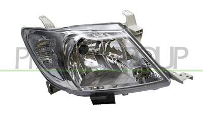 HEADLAMP RIGHT H4 ELECTRIC-WITH MOTOR