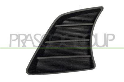 BUMPER GRILLE LEFT-BLACK