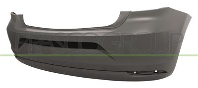 REAR BUMPER-PRIMED-WITH SENSOR CUTTING MARKS