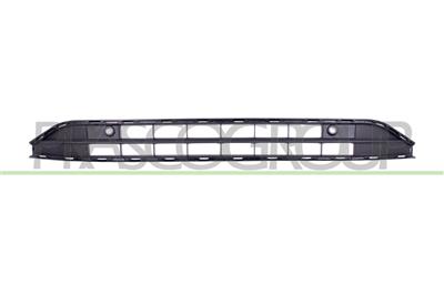 FRONT BUMPER GRILLE-CENTRE-BLACK-WITH PDC+SENSOR HOLDERS