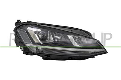 PROIETTORE DESTRO XENON D3S+H7-ELETTRICO-CON MOTORE-NERO MOD. GTD