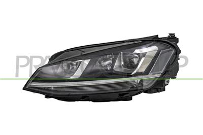 PROIETTORE SINISTRO-XENON D3S+H7-ELETTRICO-CON MOTORE-NERO MOD. GTD