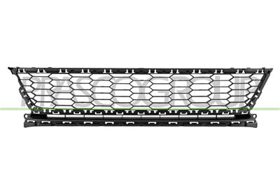 FRONT BUMPER GRILLE-CENTRE-BLACK