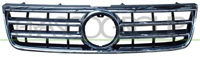 RADIATOR GRILLE-GRAY-CHROME