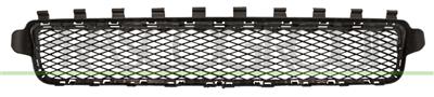 FRONT BUMPER GRILLE-CENTRE-BLACK