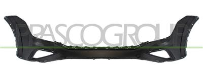 FRONT BUMPER-UPPER-PRIMED-WITH TOW HOOK COVER-WITH CUTTING MARKS FOR PDC