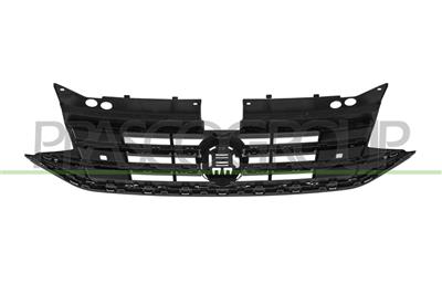 RADIATOR GRILLE-BLACK-GLOSSY-WITH CHROME MOLDING MOD. ELEGANCE