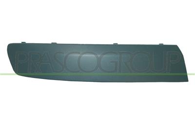 FRONT BUMPER MOLDING-RIGHT-BLACK-DARK GRAY-TEXTURED FINISH TRANSPORTER