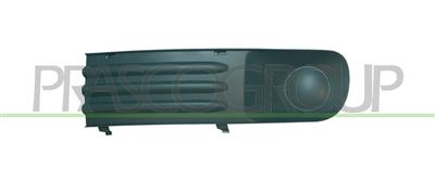 FRONT BUMPER GRILLE LEFT-DARK GRAY-TEXTURED FINISH-WITHOUT FOG LAMP HOLE MOD. TRANSPORTER
