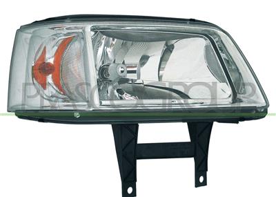HEADLAMP RIGHT H4 ELECTRIC-WITH MOTOR