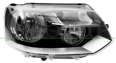PROIETTORE DESTRO H7+H15-ELETTRICO-CON MOTORE