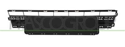 FRONT BUMPER GRILLE-CENTRE-BLACK