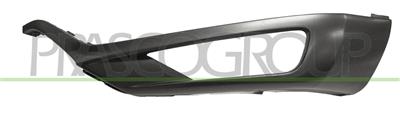 FRONT BUMPER MOLDING LEFT-BLACK-GRAY