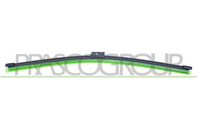 REAR WIPER BLADE-FLAT BLADE-12"/300 mm-10 ADAPTERS