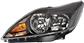 HALOGEN-HEADLIGHT - FOR E.G. FORD FOCUS II (DA_, HCP, DP) - TITANIUM - BLACK - FOR RIGHT-HAND TRAFFIC - LEFT