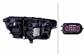 PROIETTORE ANTERIORE FULL LED 5 SPIE AUDI A6 E-TRON > 07/2024 CON REGOLAZIONE FARI RHD SX