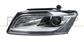 OPTICA IZUQIERDA XENON D3S+H7 ELECTRICA-CON MOTOR-CON LUZ-LED-CROMADA