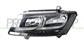 OPTICA IZQUIERDA H7+H7 ELECTRICA-CON MOTOR-NEGRO