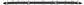 REAR BUMPER MOLDING-CENTRE-PRIMED-WITH PDC