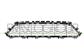 FRONT BUMPER GRILLE-CENTRE-BLACK