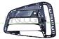 FRONT BUMPER GRILL RIGHT-BLACK-GLOSSY-WITH PDC HOLE+SENSOR HOLDER