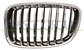 RADIATOR GRILLE LEFT-CHROME-CHROME-BLACK