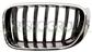 GRILLE CALANDRE GAUCHE-CHROMEE/NOIRE - MOD. BASIS