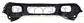 FRONT BUMPER-PRIMED-WITH TOW HOOK COVER-WITH CUTTING MARKS FOR PDC