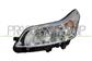 HEADLAMP LEFT H1+H7-ELECTRIC-WITH MOTOR